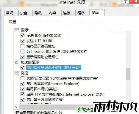 internet选项设置
