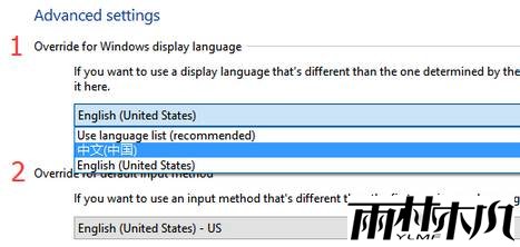win10中文版变成英文版的解决办法！(4)