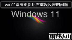 雨林木风win11 24h2系统更新后右键没反应的问题