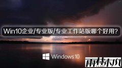 雨林木风Win10企业/专业版/专业工作站版哪个好用？